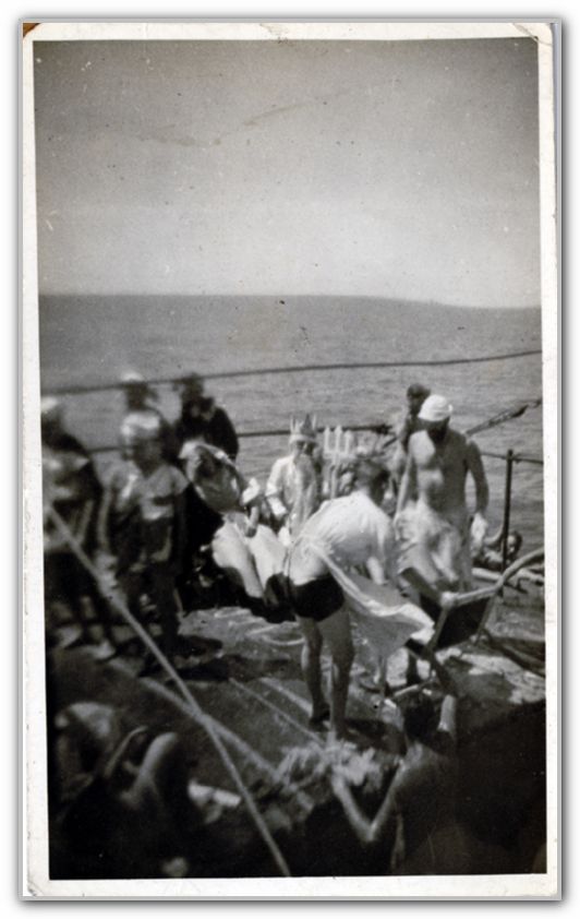 Dad off New Guinea during war 1